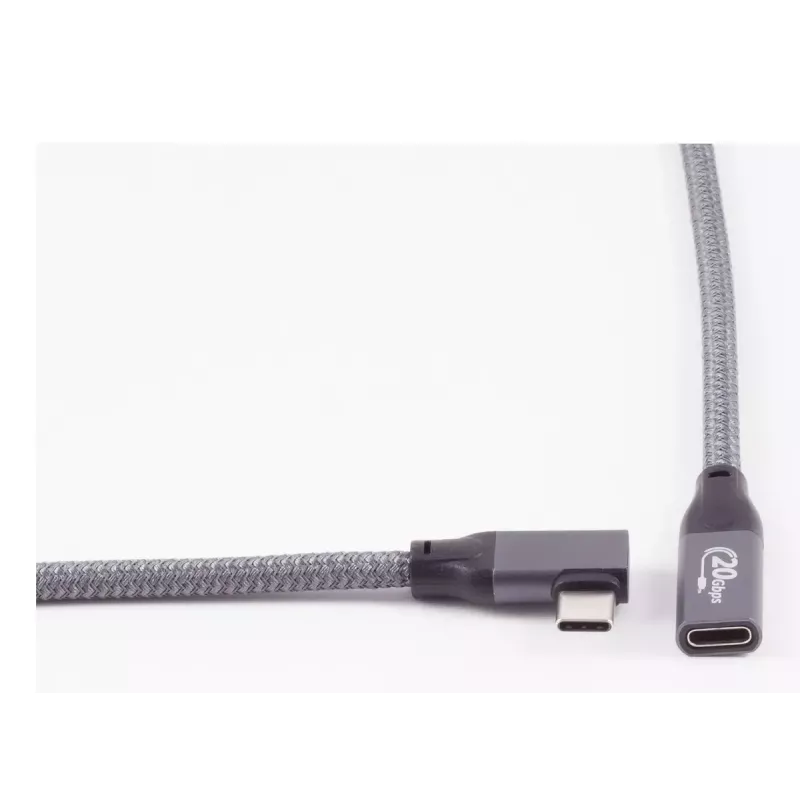 Cabo USB ShiverPeaks BS13-56030 2 m USB 3.2 Gen 2x2 cinzento