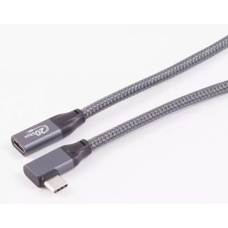 Cabo USB ShiverPeaks BS13-56030 2 m USB 3.2 Gen 2x2 cinzento