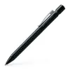 Caneta esferográfica Faber-Castell 243999 – com clipe, retrátil, tinta azul, ponta média, corpo preto, 1 unid.
