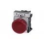 Siemens 3SU1152-6AA20-1AA0 Sinalizador luminoso 24 V vermelho