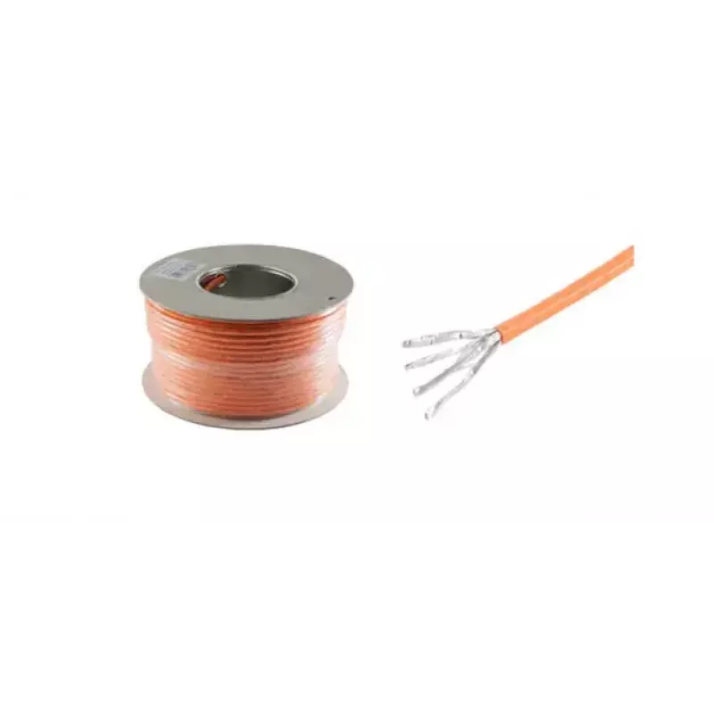 Cabo de rede ShiverPeaks BS75500-100SP 100 m Cat7 S/FTP laranja