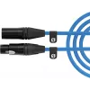 Cabo XLR Rode XLR3M-B 3 m — cabo de microfone macho para fêmea, azul