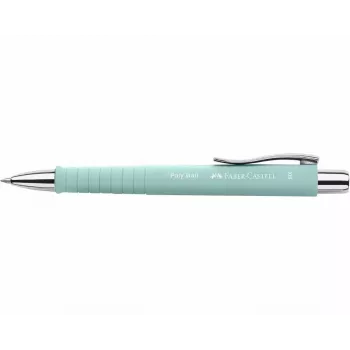 Caneta de esferográfica Faber-Castell 241105 Clip-on retrátil, tinta azul, ponta extra larga, 1 unid.