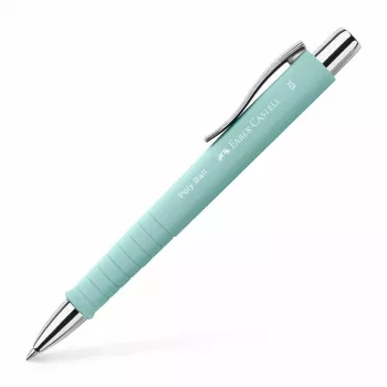 Caneta de esferográfica Faber-Castell 241105 Clip-on retrátil, tinta azul, ponta extra larga, 1 unid.