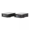 Extensor HDMI e USB KVM em fibra ótica Lindy 300 m 4K60, transmissor e recetor, com fios, 300 m, 3840 x 2160 píxeis, preto, metal