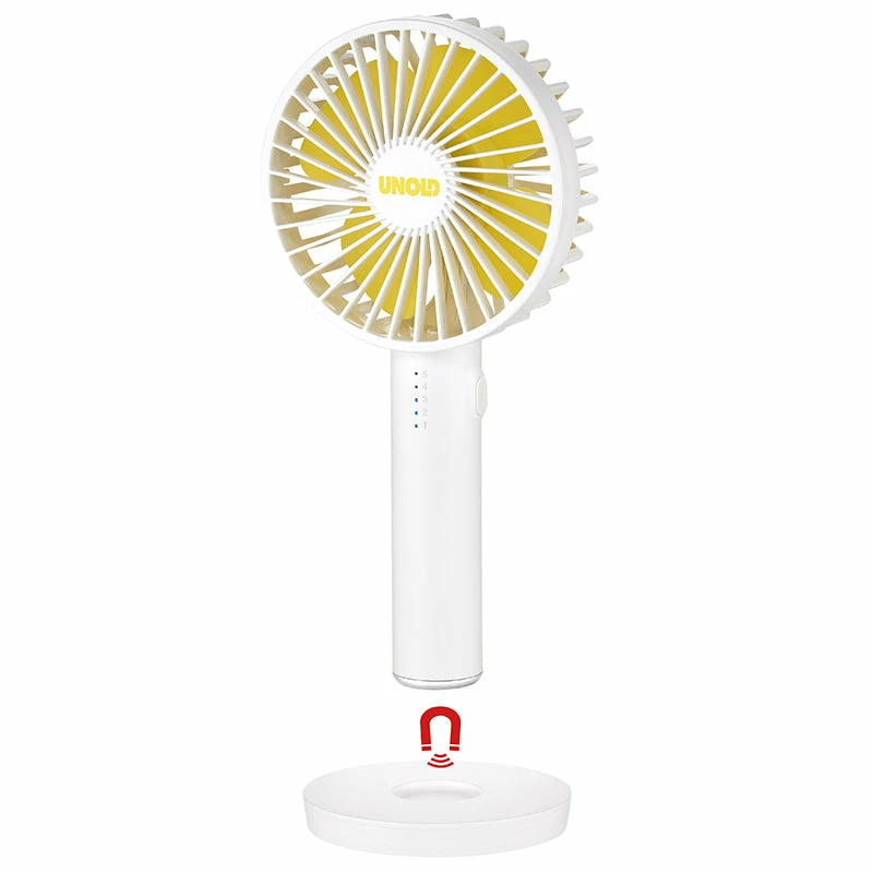 Ventilador de mão Unold Breezy II branco 10 cm