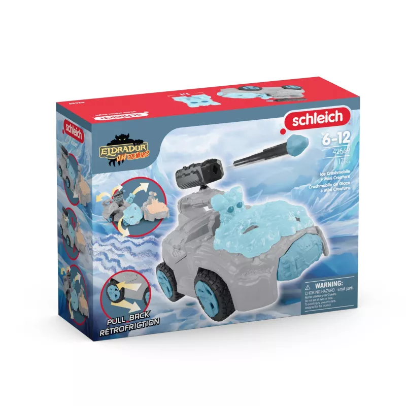 Veículo Schleich ELDRADOR CREATURES Ice CrashMobile Mini Creature 7-12 anos