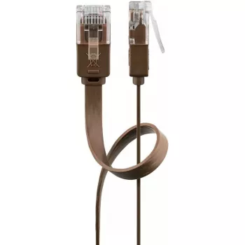Cabo de rede Goobay 95895 Cat6 U/UTP 20m castanho