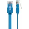 Cabo de patch plano Goobay CAT 6 2 m U/UTP azul