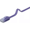 Cabo de patch plano Goobay CAT 6 2m U/UTP violeta
