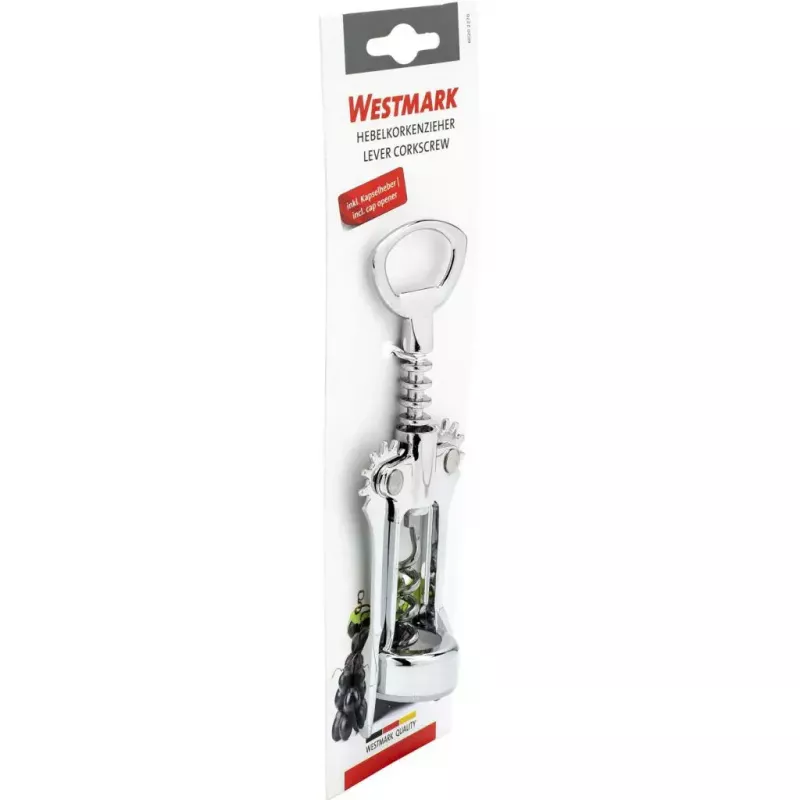Saca-rolhas Westmark 60202270 saca-rolhas básico, aço, 173×63×37 mm