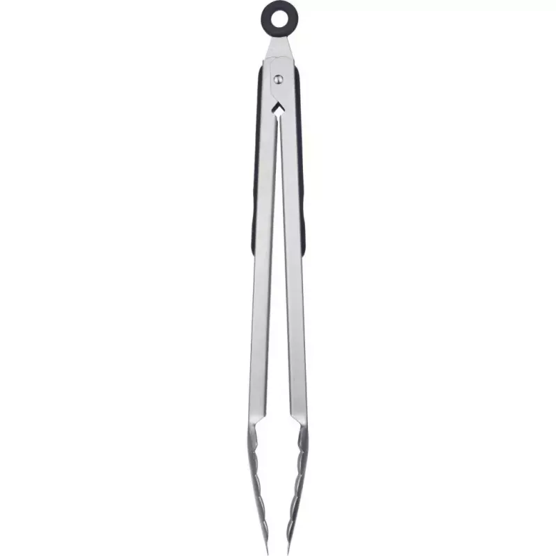 Pinça de cozinha Westmark Classic Spezial Maxi 350 mm — aço inoxidável, cabo TPR