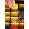 Recipiente de arrumação Stanley STST81680-1 retangular polipropileno preto amarelo