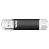 Hama FlashPen Laeta Twin 16 GB USB 3.0 (3.2 Gen 1) OTG pen USB, de plástico