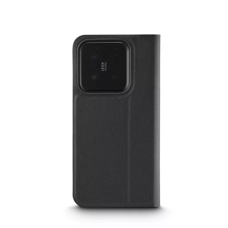 Capa tipo carteira para telemóvel HAMA para Xiaomi 15T — Daily Protect, 17,4 cm (6,83 polegadas), preto, 2 compartimentos para cartões, suporte de mesa