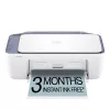 Impressora multifunções a cores sem fios HP DeskJet 2922, jato de tinta térmico, impressão a cores, 4800 x 1200 DPI, cópia a cores, A4, Branco