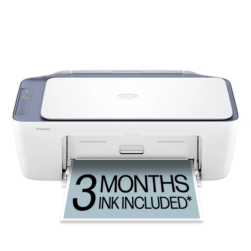 Impressora multifunções a cores sem fios HP DeskJet 2922, jato de tinta térmico, impressão a cores, 4800 x 1200 DPI, cópia a cores, A4, Branco