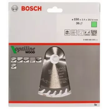 Disco de serra circular Bosch 2 608 640 593 15 cm madeira