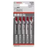 Lâmina de serra de vaivém Bosch T 102 D perfil de plástico 4 mm de passo de dente