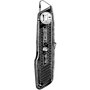 X-ato de segurança Stanley 155 mm com retorno por mola