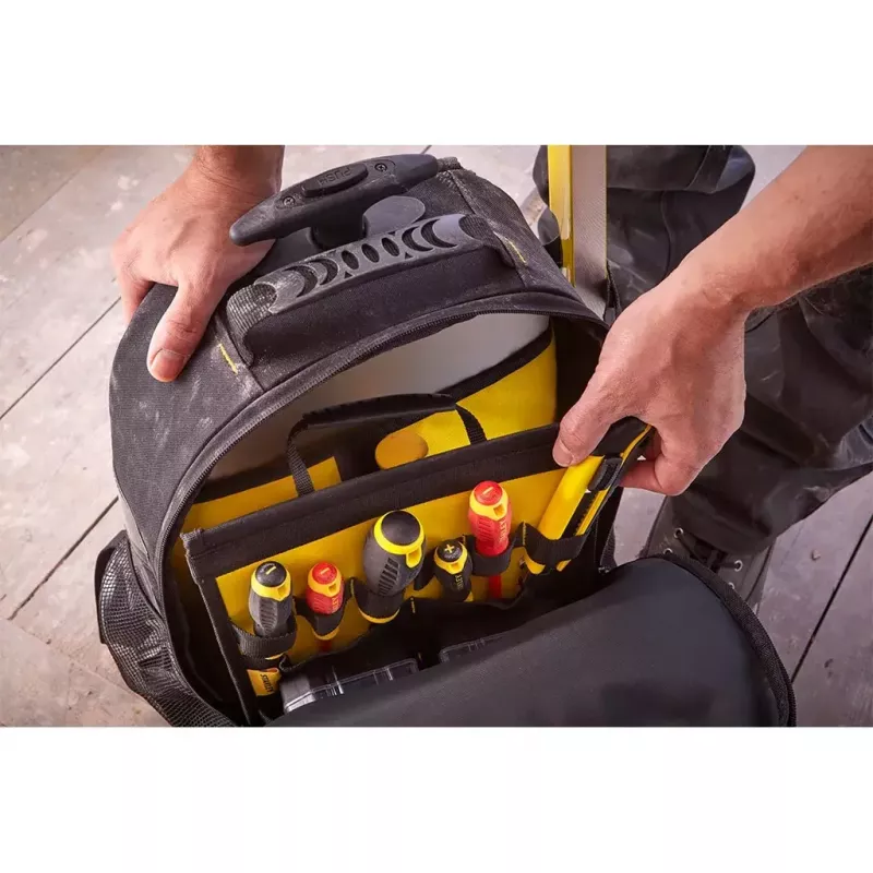 Mala de armazenamento de ferramentas Stanley STST83307-1 preto amarelo