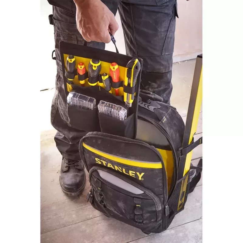 Mala de armazenamento de ferramentas Stanley STST83307-1 preto amarelo