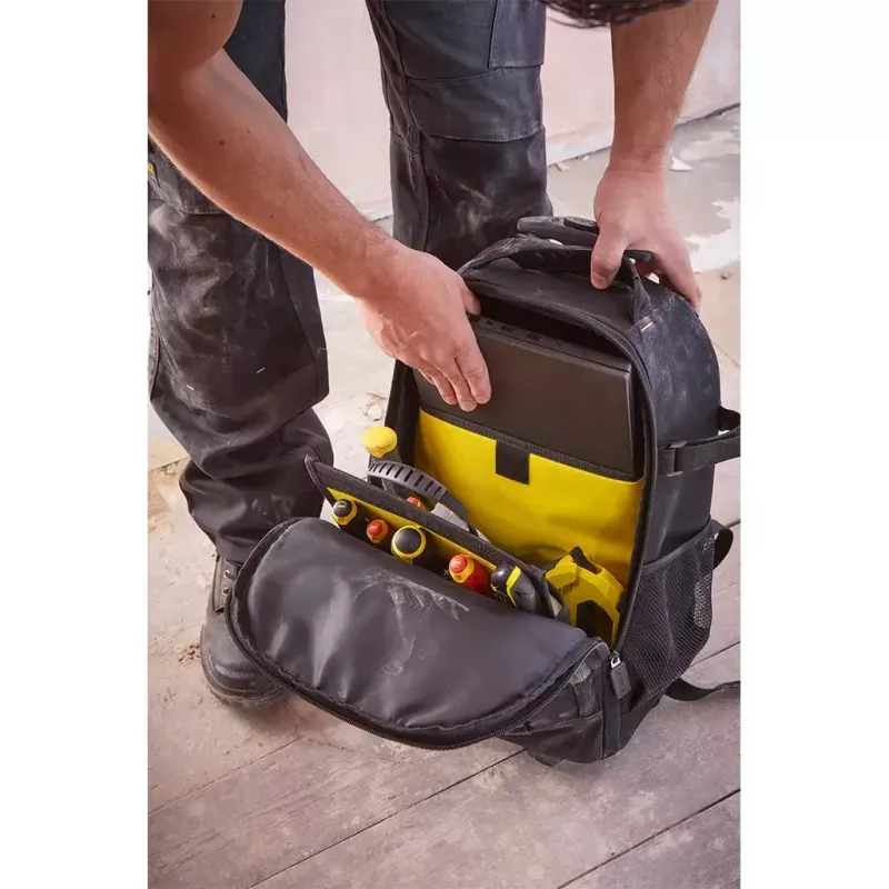 Mala de armazenamento de ferramentas Stanley STST83307-1 preto amarelo
