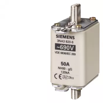 Siemens 3NA3830-6 fusível alta tensão 1 unid.