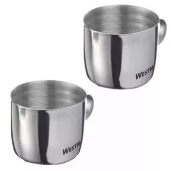 Westmark Brasilia recipiente de aço inoxidável 30 ml 2 unidades