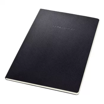 Bloco de notas Sigel CONCEPTUM A4 120 folhas preto