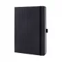 Caderno Sigel CO117 194 folhas preto