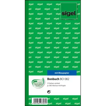 Etiqueta não adesiva Sigel BO082 multicolor retangular