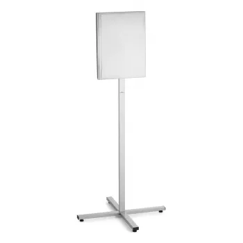 Expositor de informação Durable 502957 A3 aço inoxidável, 638×638×1420 mm, antracite/cinzento