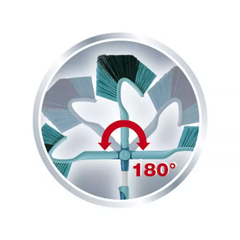 Esfregona Leifheit 41510 alumínio preto turquesa