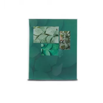 Álbum de fotografias Hama Singo II verde 40 folhas encadernação adesiva