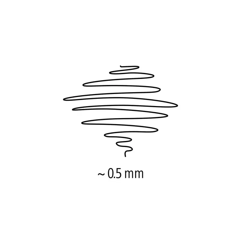 Staedtler Pigment Liner 308 fineliner, 0,5 mm, estojo de 6