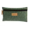 Estojo de lápis macio Herlitz GREENline poliéster verde cinzento 210x15x123 mm