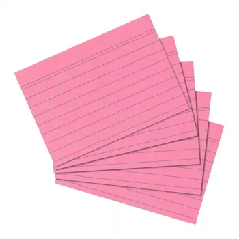 Ficha Herlitz 10835890 rosa 100 peças