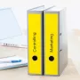 Etiquetas de arquivo HERMA A4 61x297 mm amarelo papel mate opaco 60 unid.