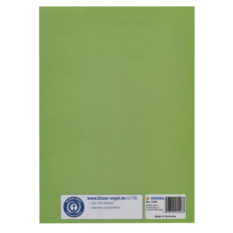 Capa para revistas/livros HERMA 5508 verde