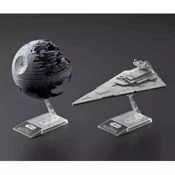 Conjunto de montagem Revell Death Star II + Imperial Star Destroyer
