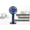 Ventilador de mão Unold Breezy II azul 10 cm