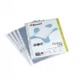Rexel Premium A4 capas transparentes abertas em cima transparentes (100), Legal, transparente, polipropileno (PP), formato vertical, 0,08 mm, 255 mm