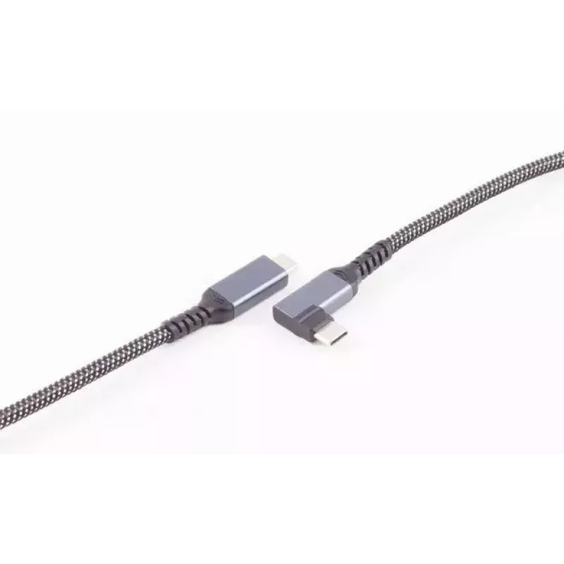 Cabo USB-C para USB-C ShiverPeaks BS14-75017, USB 3.2 Gen 2 (10 Gbit/s), 2 m, preto/branco
