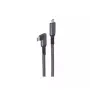 Cabo USB-C para USB-C ShiverPeaks BS14-75017, USB 3.2 Gen 2 (10 Gbit/s), 2 m, preto/branco