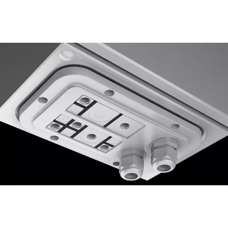 Placa para rack Rittal SZ 2563.200 cinzento-claro plástico 447x149 mm
