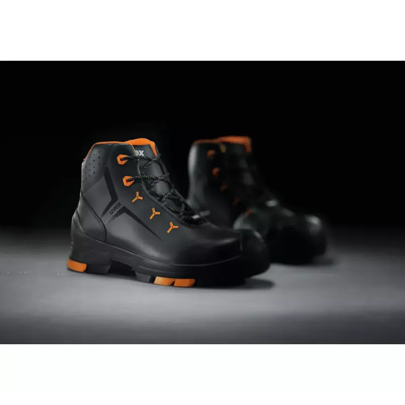 Sapatos de segurança Uvex 65032 unissexo adulto laranja preto