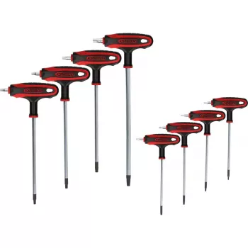 Chave Torx em L KS Tools 151.8165 aço cromo-vanádio 8 unidades