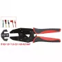 KS Tools 115.1425 alicate de crimpagem para terminais de cabo isolados, 220 mm