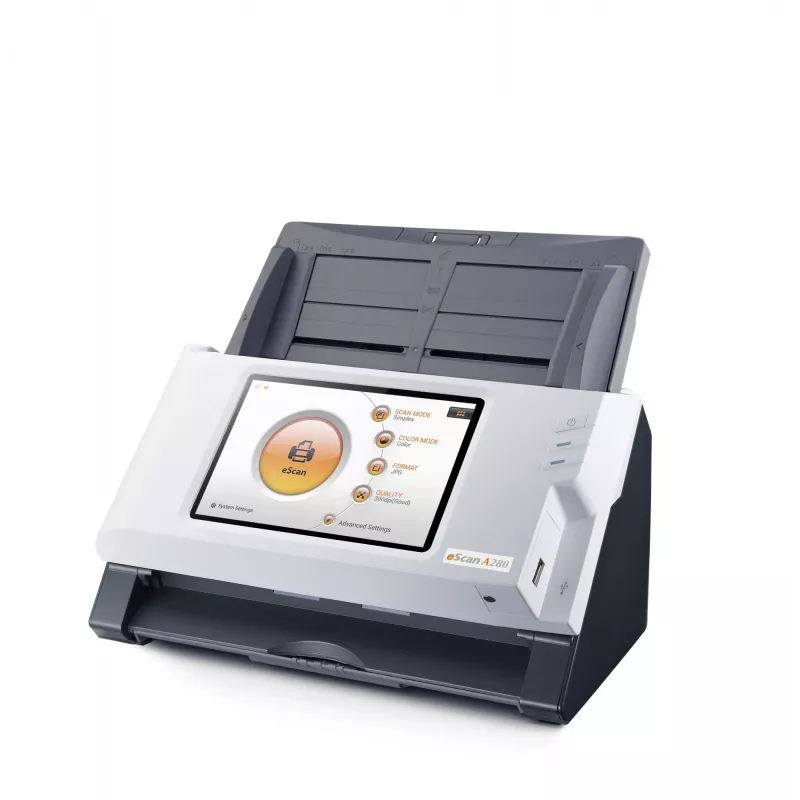 Plustek eScan A280 Essential ADF digitalizador 600 x 600 DPI A4 preto, branco